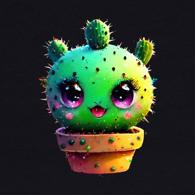 Baby cactus by Mariia Tsymbala